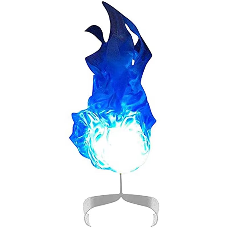 New Halloween Floating Fireball Prop Funny Luminous Floating Handheld Flame Ball 2025 Party Cosplay Supplies Decoration